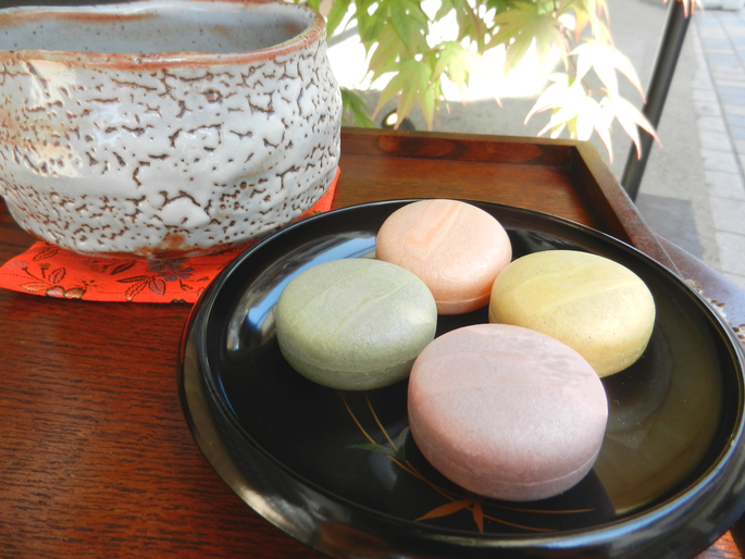 ときわぎようかんてんのマカロンモナカ